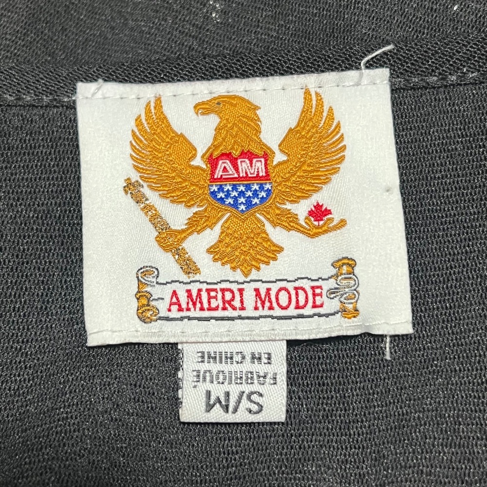 Ameri Mode Sequin Art Deco Style Mesh Long Sleeve… - image 3